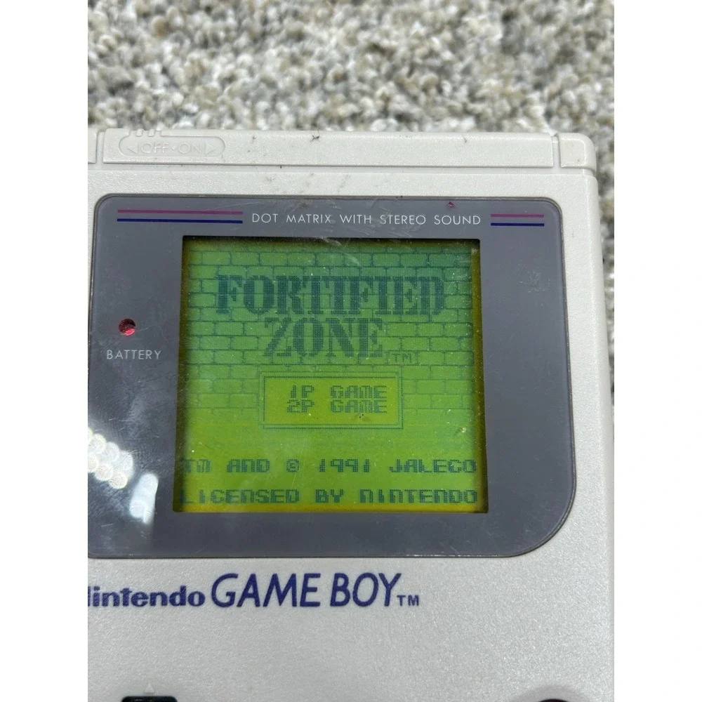 Fortified Zone Game Cartridge Nintendo GameBoy Original Genuine